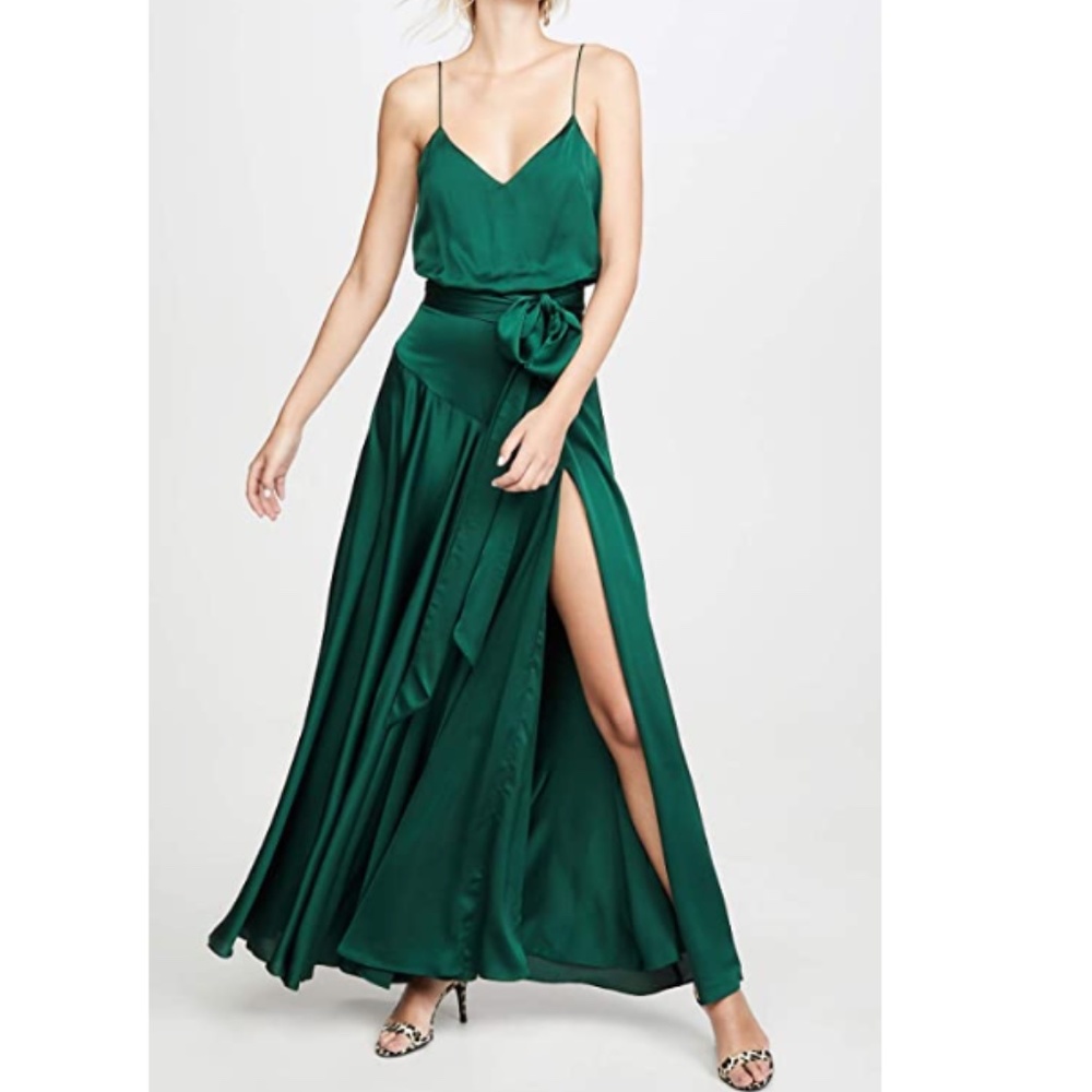 Women's Blouson Tie Waist Dress
